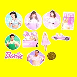 3/$20 Brand New 10x Waterproof Barbie Stickers #4